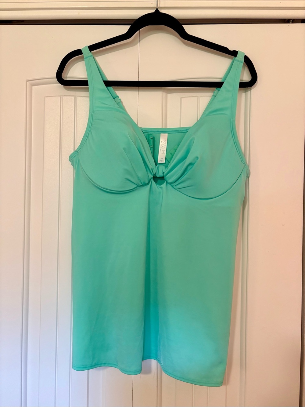 NWOT Lane Bryant Aqua Twist-Front Tankini Top - Swim